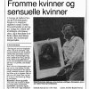 Press &raquo; Fromme kvinner og sensuelle kvinner